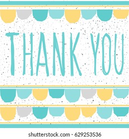 Thank you. Handwritten lettering and handmade cover for design card, invitation, t-shirt, book, banner, poster, scrapbook, album etc. 