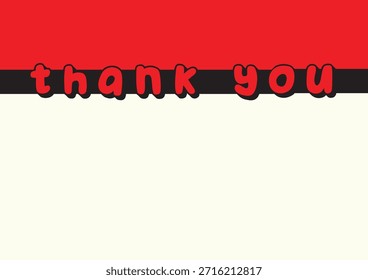 Thank you handwritten script in black ink on a modern teal background with a white border.