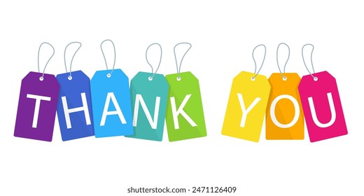 Thank you hang tag image. Clipart image