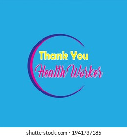 THANK YOU FOR HEALTH TEMPLATE VECTOR