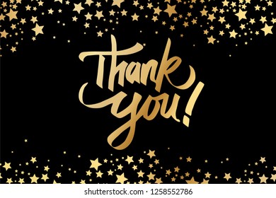 Thank you illustration vector