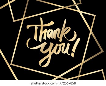 Thank you illustration vector