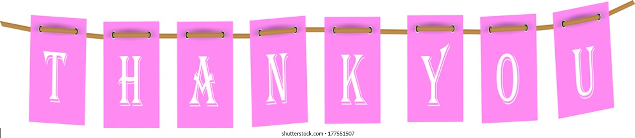 thank you label