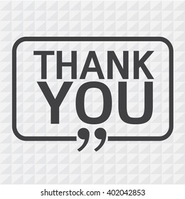 THANK YOU Lettering Illustration design