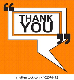 Thank You Lettering Illustration Design Stock Vector (Royalty Free ...