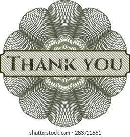 Thank you linear rosette
