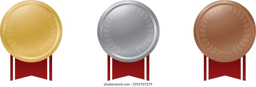 "Thank you for looking! Here is an illustration of medals."
