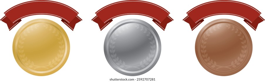 "Thank you for looking! Here is an illustration of medals."
