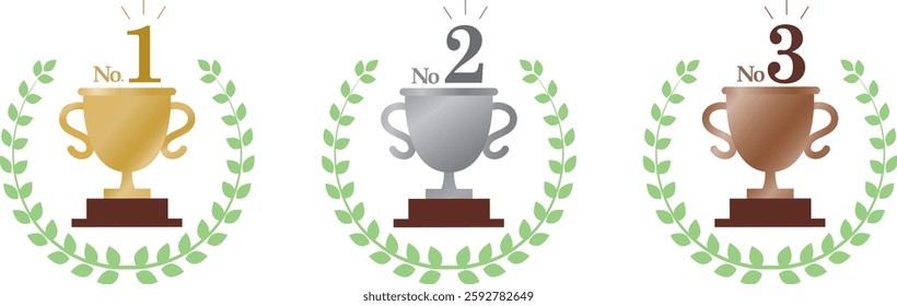 Thank you for looking! Here is an illustration of trophies.
