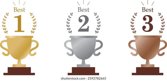 Thank you for looking! Here is an illustration of trophies.
