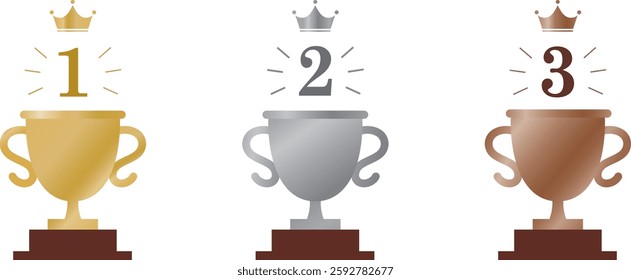 Thank you for looking! Here is an illustration of trophies.
