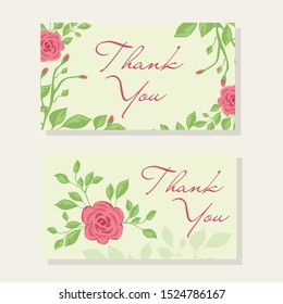 Thank you so mach. Hand lettering. Thank You Appreciation Gratitude Floral Leaves Trendy Typography  