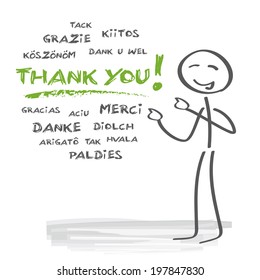Thank you in many different languages
