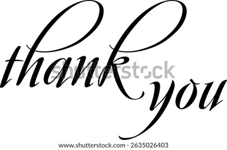 THANK YOU - Thank You message for card, presentation, business. Expressing gratitude, acknowledgment and appreciation