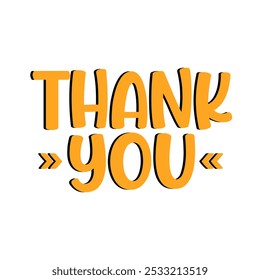 Thank you message quote design 