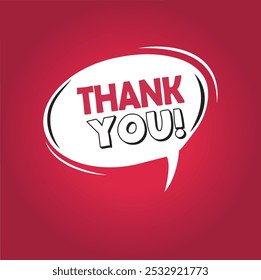 Thank You Modern Design, vector design