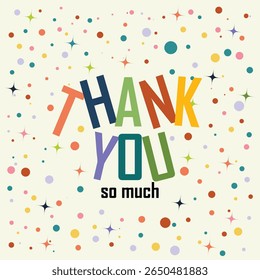 Thank you so much card