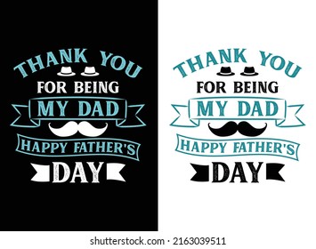 Thank you my dad happy father's day
