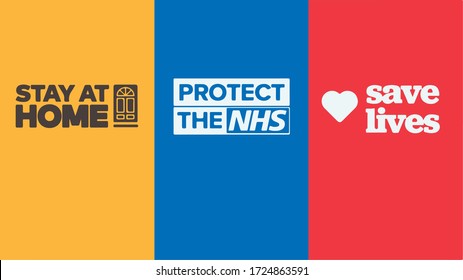 Thank You NHS Rainbow Love Heart Vector Coronavirus 2020 Pandemic UK 