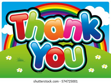 Thank you on the grass