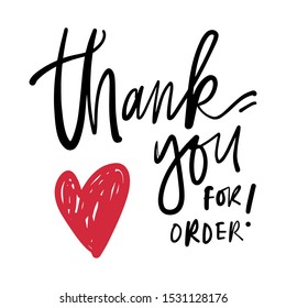 Thank you for order. Hand lettering for your design