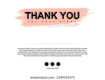 Thank You For order. My Small Business Cards design.hank You Cards for Online Retail Shop, Small Business, Customer Package Inserts