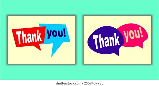 Thank You to Our Sponsor, Pink purple Handwritten Lettering, Vector Illustration, Dubble Template for Banner,  Thank you on Poster,  Sticker or Banner.