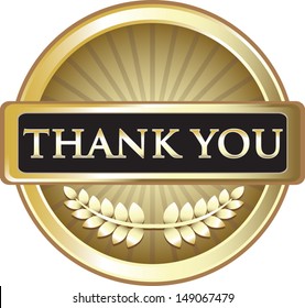 Thank You Pure Gold Award svg