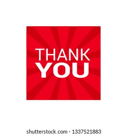 Thank You red label