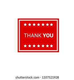 Thank You red label