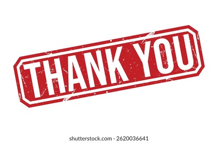 THANK YOU Red rubber stamp on white background. THANK YOU stamp sign. THANK YOU stamp.