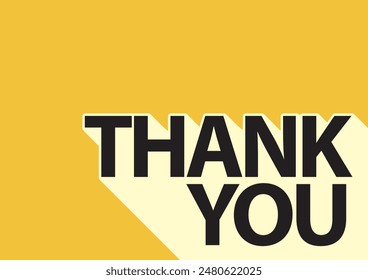 Thank you Retro speech bubble Vector illustration