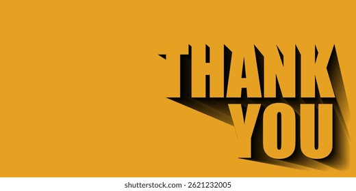 Thank you Retro speech bubble design background Vector illustration