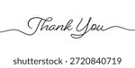 Thank You Script Typography with Small Heart Accent Elegant Handwritten Thank You Text for Cards, Gifts, and Branding Vector