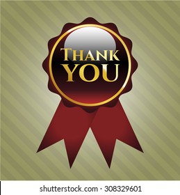 Thank You Shiny Ribbon Stock Vector (Royalty Free) 308329601 | Shutterstock