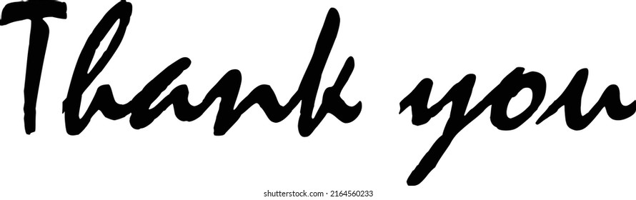thank you special wording stylish creative