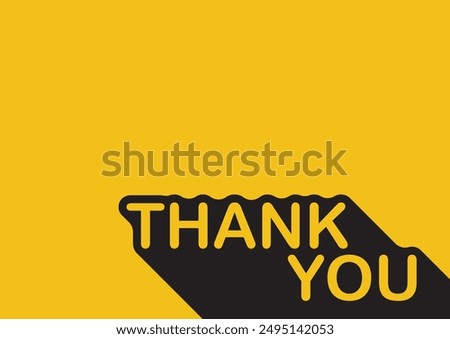 Thank you speech bubble banner Template. Easy to editable file. Vector EPS 10. 