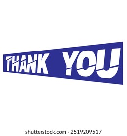 THANK YOU speech bubble. Thank you text. Thanks text lettering. Doodle phrase. Vector illustration for print on shirt, card, poster etc. Blue,  light blue and white background. banner graphic's