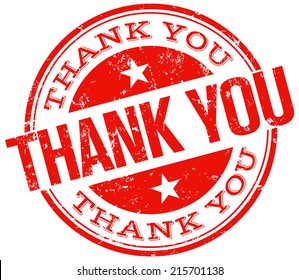 thank you stamp