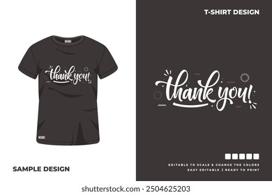 thank you t shirt design