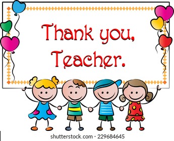thank you, teacher
