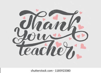 4,143 Teacher thank you Images, Stock Photos & Vectors | Shutterstock