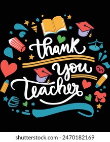 thank you teacher teacher t shirt