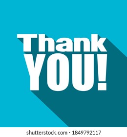 Thank You Template Background Square Wallpaper Stock Vector (Royalty ...