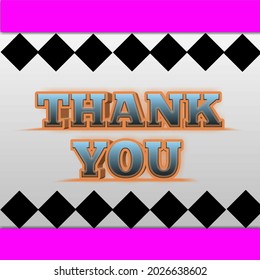 Gracias Texto con estilo 3D