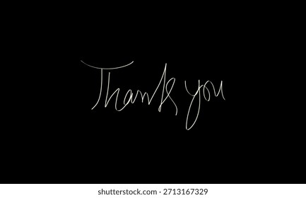 thank you text design for your business