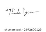 Thank you text font calligraphy hand written lettering script black color object icon thank you business gratitude thanksgiving greeting card banner thank you drawing business symbol grateful thankyou