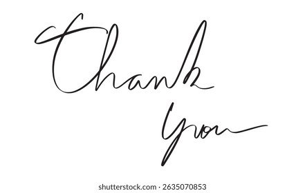 thank you text font calligraphy hand written lettering script black color object thank you phrase greeting card thanksgiving business welcome word thank you happy communication note thank you style
