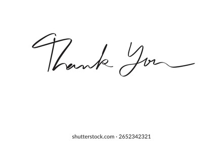 Thank you text font calligraphy hand written lettering script black color object icon thank you business welcome gratitude grateful retro thanksgiving thank you celebration festival thank you note 