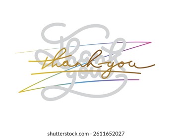 thank you text for label design